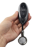 TPU Car Key Cover for Faw Bestune T77 T99 B70 T55 T33 Transparent black [single key cover]