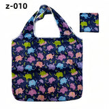 Large Floral Polyester Foldable Shopping Bag Z-010 In Australia - Darrahopens