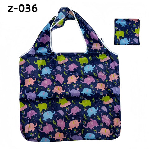 Large Floral Polyester Foldable Shopping Bag Z-036 In Australia - Darrahopens