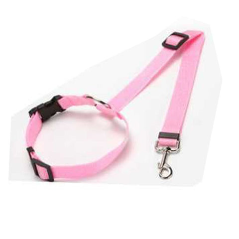 Li hang Pet Car Seat Belt Dog Harness Safety Rope Pink In Australia - Darrahopens