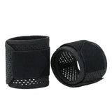 Wrist Brace Polyester Sports Protection Black Black pair [open winding and pressurization/0.9mm thickness]