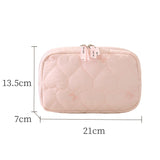 BELIAN Cosmetic Bag Nylon Travel Toiletry Organizer