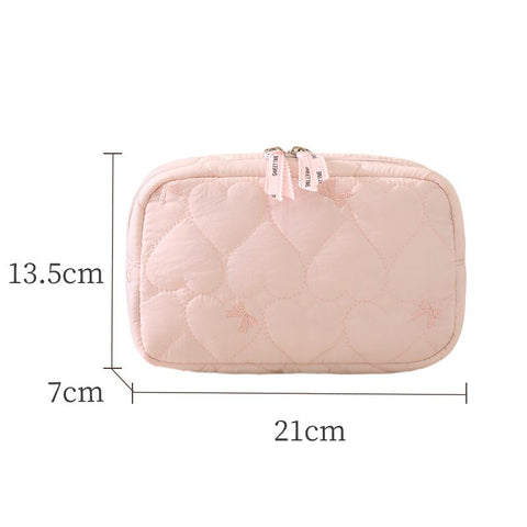 BELIAN Cosmetic Bag Nylon Travel Toiletry Organizer