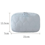 BELIAN Cosmetic Bag Nylon Travel Toiletry Organizer