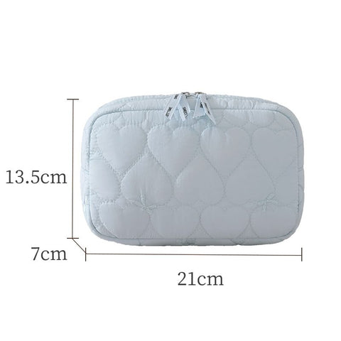 BELIAN Cosmetic Bag Nylon Travel Toiletry Organizer