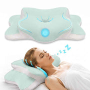 Dream Nest Butterfly Memory Foam Pillow Azure In Australia - Darrahopens