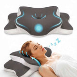 Dream Nest Butterfly Memory Foam Pillow Dark Gray In Australia - Darrahopens