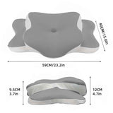 Dream Nest Butterfly Memory Foam Pillow Dark Gray In Australia - Darrahopens