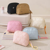 Nylon Semi Circle Makeup Bag Travel Toiletry Organizer In Australia - Darrahopens