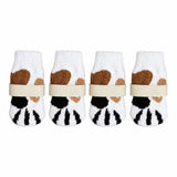 Dog Socks Non Slip Puppy Paw Protection 4 Pack
