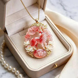 Nine Tailed Fox Car Pendant Pink Alloy Chinese Style In Australia - Darrahopens