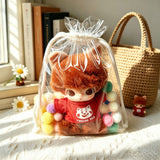 PVC Doll Storage Bag Clear Travel Organizer In Australia - Darrahopens