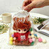 PVC Doll Storage Bag Clear Travel Organizer