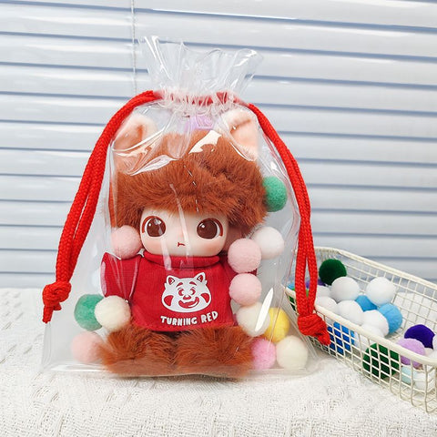 PVC Doll Storage Bag Clear Travel Organizer In Australia - Darrahopens