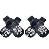 Dog Socks Breathable Anti Slip 4 Pack Cotton