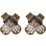 Dog Socks Breathable Anti Slip 4 Pack Cotton In Australia - Darrahopens