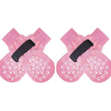 Dog Socks Breathable Anti Slip 4 Pack Cotton