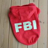 yRL Pet Hooded Sweatshirt Fleece Black