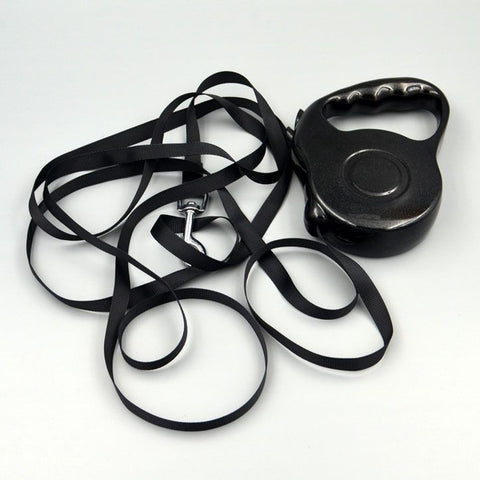 SJ Automatic Telescopic Dog Leash 5M Black 3M