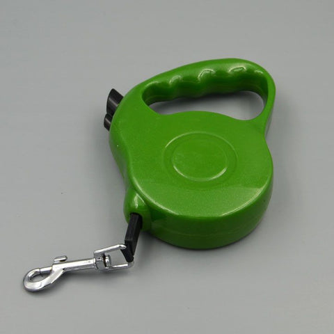 SJ Automatic Telescopic Dog Leash 5M Green In Australia - Darrahopens
