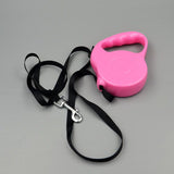 SJ Automatic Telescopic Dog Leash 5M Powder 3M