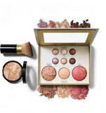 3pcs Baking Makeup Palette-Includes Brush, Facial Powder, Powder Blusher Eye Shadow, Multi-Product Palette for Eyelid Brightening & Face Contouring, for Daily Use or Dating In Australia - Darrahopens