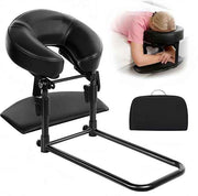 Head Rest for Mattress Home Massage Kit with Storage Bag Adjustable Height Face Down Pillow Multi Function Comfortable for Home Massage, Beauty Bed & Post-Surgery Recovery (Black) In Australia - Darrahopens