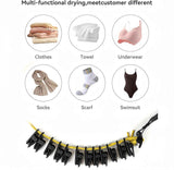 Portable Clothesline for Travel, Outdoor Camping Clothesline with 16 Clothes Clips,Lightweight Camping Clothes Drying Rope for Hotels Backyard Cruise Ships In Australia - Darrahopens