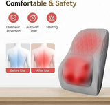 Shiatsu Neck Massager with Heat and Remote,3D Kneading Back Massager, Massage Pillow for Back,Shoulder, Leg for Pain Relief, Gifts for Men Women Mom Dad, at Home Office and Car(Gray) In Australia - Darrahopens