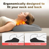 Shiatsu Neck Massager with Heat and Remote,3D Kneading Back Massager, Massage Pillow for Back,Shoulder, Leg for Pain Relief, Gifts for Men Women Mom Dad, at Home Office and Car(Gray) In Australia - Darrahopens