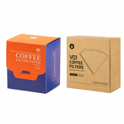 Coffee Filter Paper,100Pcs V60 Cone&50Pcs Hanging Ear Drip, Disposable Natural Unbleached Paper Filters with Pour Over and Drip Coffee Maker In Australia - Darrahopens