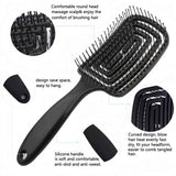 4-piece Hair Care Set with Detangling Hair Brush, Round Brush, Alligator Clips & Spray Bottle - Anti-Static for Wet, Dry, Hair Styling Tools for Women Men In Australia - Darrahopens