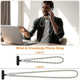 Mobile Phone Lanyard Data Line 2 in 1,PD65W Fast Charging USB-C Data Transfer Cord,Wire Equipped Lock Buckle,Crossbody Phone Wrist Strap Set In Australia - Darrahopens