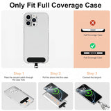 Mobile Phone Lanyard Data Line 2 in 1,PD65W Fast Charging USB-C Data Transfer Cord,Wire Equipped Lock Buckle,Crossbody Phone Wrist Strap Set In Australia - Darrahopens