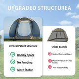 Large 3m Pop Up Screen House Tent, 6-8 Person Mosquito Shelter,,Easy 60-second setup camping tend.Fits standard picnic tables with 220cm full standing headroom.Portable Shelter Enclosure In Australia - Darrahopens