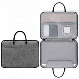 14 Inch PU Leather Laptop Bag, Portable Waterproof Laptop Case, Full Opening and Closing Sleeve Handbag, Briefcase for MacBook Air, Ipad, Business Travel In Australia - Darrahopens