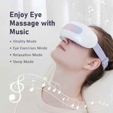 Eye Massager with Nano Mist Moisturising, Dry Eyes, Dark Circles, Heated Eye Mask with 8 Acupoint Massage, Rechargeable Bluetooth Music Eye Care Device for Relaxation Improve Sleeping In Australia - Darrahopens