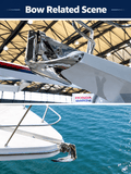 Darrahopens Outdoor Recreation > Boating > Boating Accessories Marine Bruce Anchor in 316 Stainless Steel for Yachts and Boats, Secure Mooring and Stable Holding in Various Seabeds, Corrosion Resistant Dock Hardware (2.5kg Bruce Anchor Set) In Australia - Darrahopens