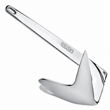 Darrahopens Outdoor Recreation > Boating > Boating Accessories Marine Bruce Anchor in 316 Stainless Steel for Yachts and Boats, Secure Mooring and Stable Holding in Various Seabeds, Corrosion Resistant Dock Hardware (5kg Bruce Anchor Set) In Australia - Darrahopens