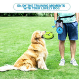 Versatile Outdoor Pet Training Waist Bag with Collapsible Bowl – Perfect for Storing Treats, Toys, Waste Bags, and Phone During Dog Walks, Hiking, and Climbing Adventures (Brown) In Australia - Darrahopens