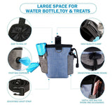 Versatile Outdoor Pet Training Waist Bag with Collapsible Bowl – Perfect for Storing Treats, Toys, Waste Bags, and Phone During Dog Walks, Hiking, and Climbing Adventures (Purple) In Australia - Darrahopens