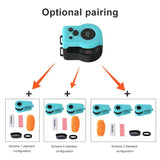 Interactive Electric Cat Teaser Toy with Remote Control, Feather Attachment, and Simulated Mouse Sounds for Indoor Play, Exercise, and Entertainment (Blue) In Australia - Darrahopens