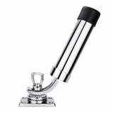 360 Degree Adjustable Boat Fishing Rod Holder with Marine Grade Stainless Steel Construction for Yacht and Boat Deck Mounting (290mm)