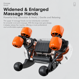 Multi-Functional Full Body Massager with Heat, Flexible Nodes and Quiet Motor for Neck, Back, Waist, Legs, Home, Office and Car Use (Beige)