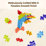 6-Color Mix Double Cross Building Blocks Set for Kids - Creative STEM Early Learning Toys for Ages 3-6, Ideal for Preschool, Home Play, and Educational Gifts (360PCS) In Australia - Darrahopens