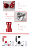 Darrahopens Appliances > Kitchen Appliances > Food Mixers & Blenders 4-in-1 Multifunctional Handheld Immersion Blender Set with Egg Whisk, Chopper, Milk Frother and 700ml Beaker for Smoothies, Baby Food, Meat Mincing and Baking (Black) In Australia - Darrahopens