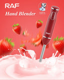 Darrahopens Appliances > Kitchen Appliances > Food Mixers & Blenders 4-in-1 Multifunctional Handheld Immersion Blender Set with Egg Whisk, Chopper, Milk Frother and 700ml Beaker for Smoothies, Baby Food, Meat Mincing and Baking (Red) In Australia - Darrahopens