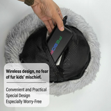 Heated Pet Bed for Cats and Small Dogs, USB-Powered Warmth with 5 Temperature Settings and Timer, Washable Round Cozy Couch for Indoor Comfort (60cm) In Australia - Darrahopens