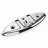 Darrahopens Outdoor Recreation > Boating > Boating Accessories Marine Grade Pop-Up Cleat for Yacht and Boat Docking, Retractable Stainless Steel Mooring Cleat with Mirror Polish Finish for Deck and Gunwale Installation (B, 8")
