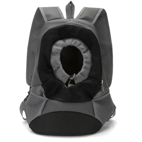 Ventilated Small Pet Carrier Backpack – Hands-Free Nylon Travel Bag with Adjustable Head Opening and Side Pockets, Ideal for Walking, Hiking and Daily Outings with Small Dogs and Cats (L, Black) In Australia - Darrahopens